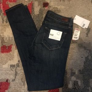 NWT Paige Verdugo Ultra Skinny Jeans